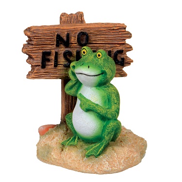 NO FISHING FROG SMALL    UT